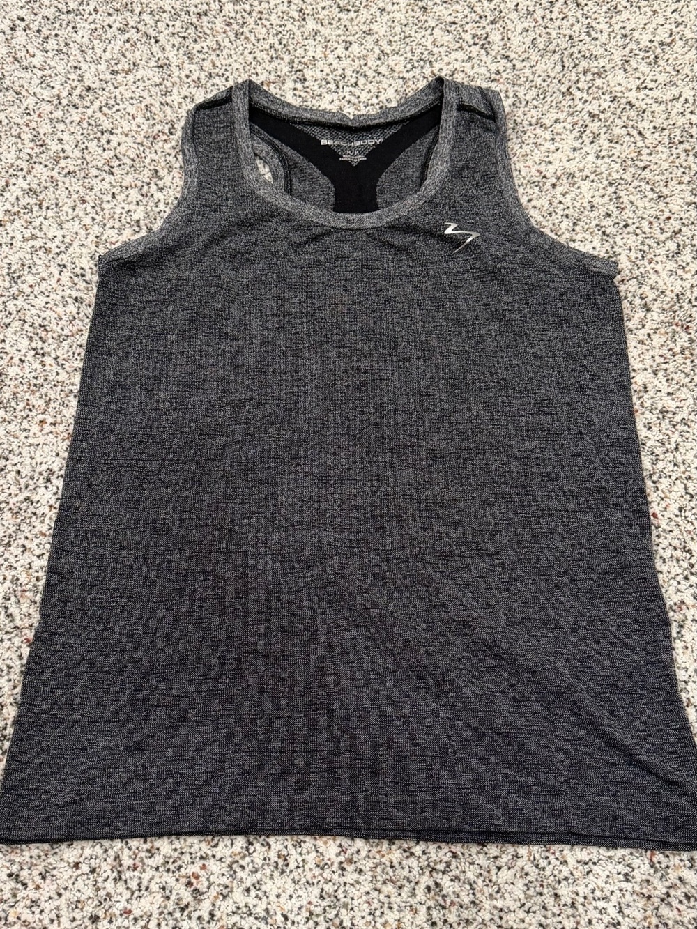 Beachbody Women's Dark Gray Heather Racerback Tank